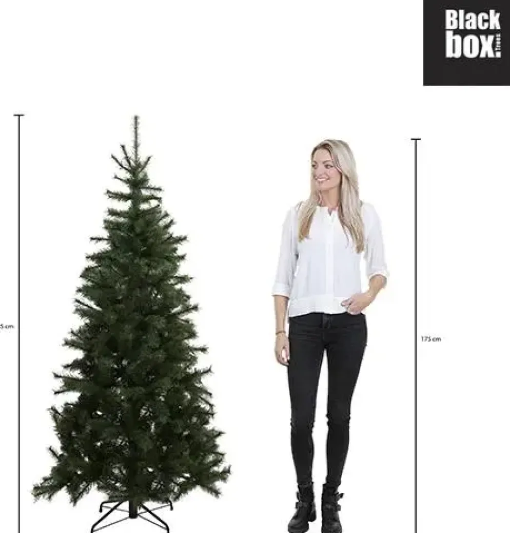 Black Box Trees Brampton slim kunstkerstboom groen 185cm