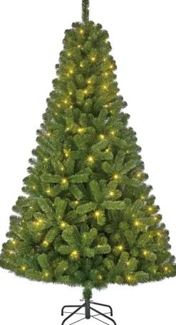 Black Box Trees Charlton verlichte kunstkerstboom groen 185cm - 280 lampjes