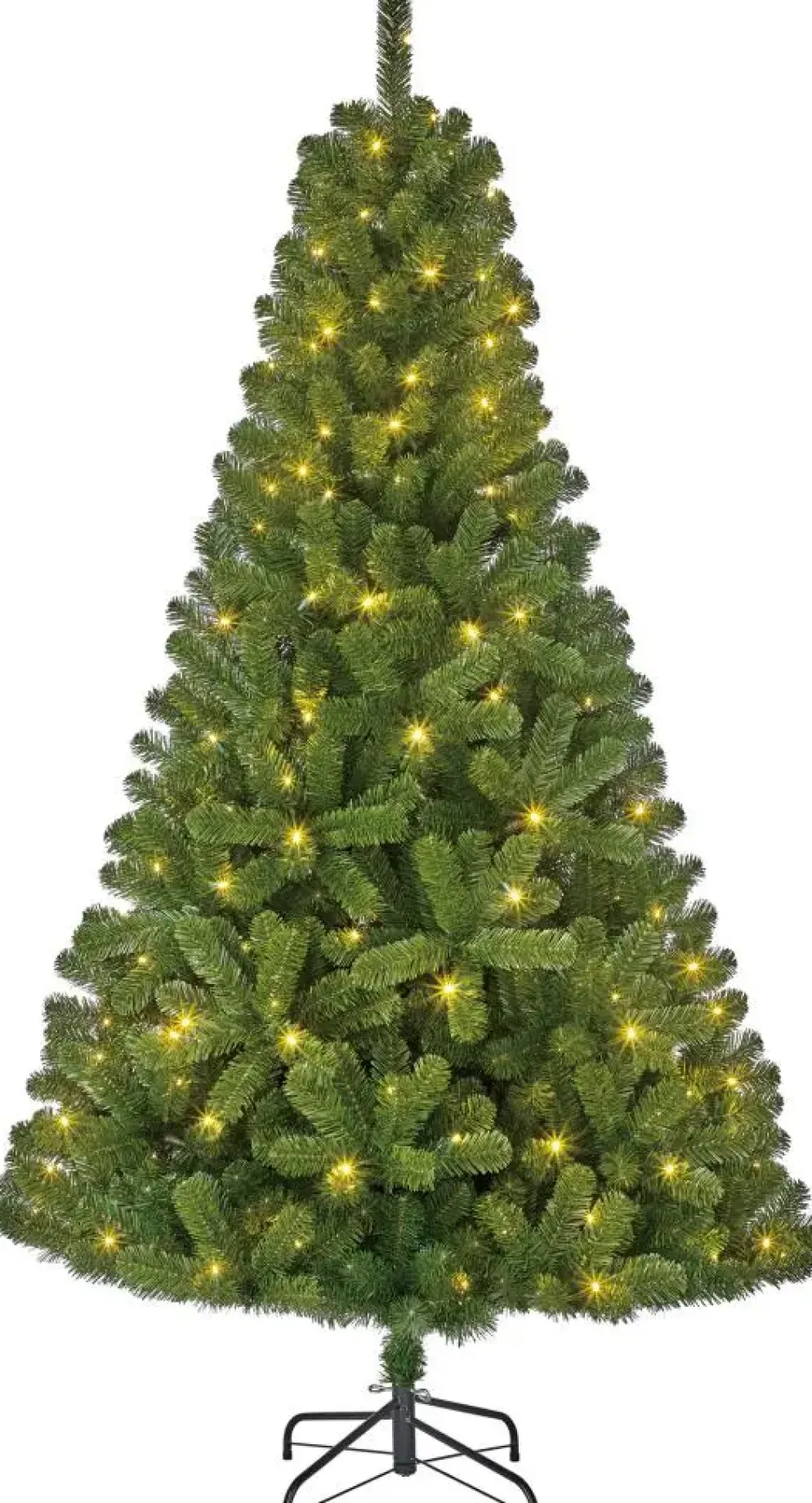 Black Box Trees Charlton verlichte kunstkerstboom groen 185cm - 280 lampjes