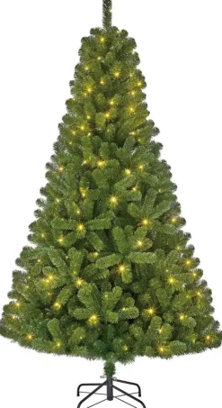 Black Box Trees Charlton verlichte kunstkerstboom groen 215cm - 360 lampjes