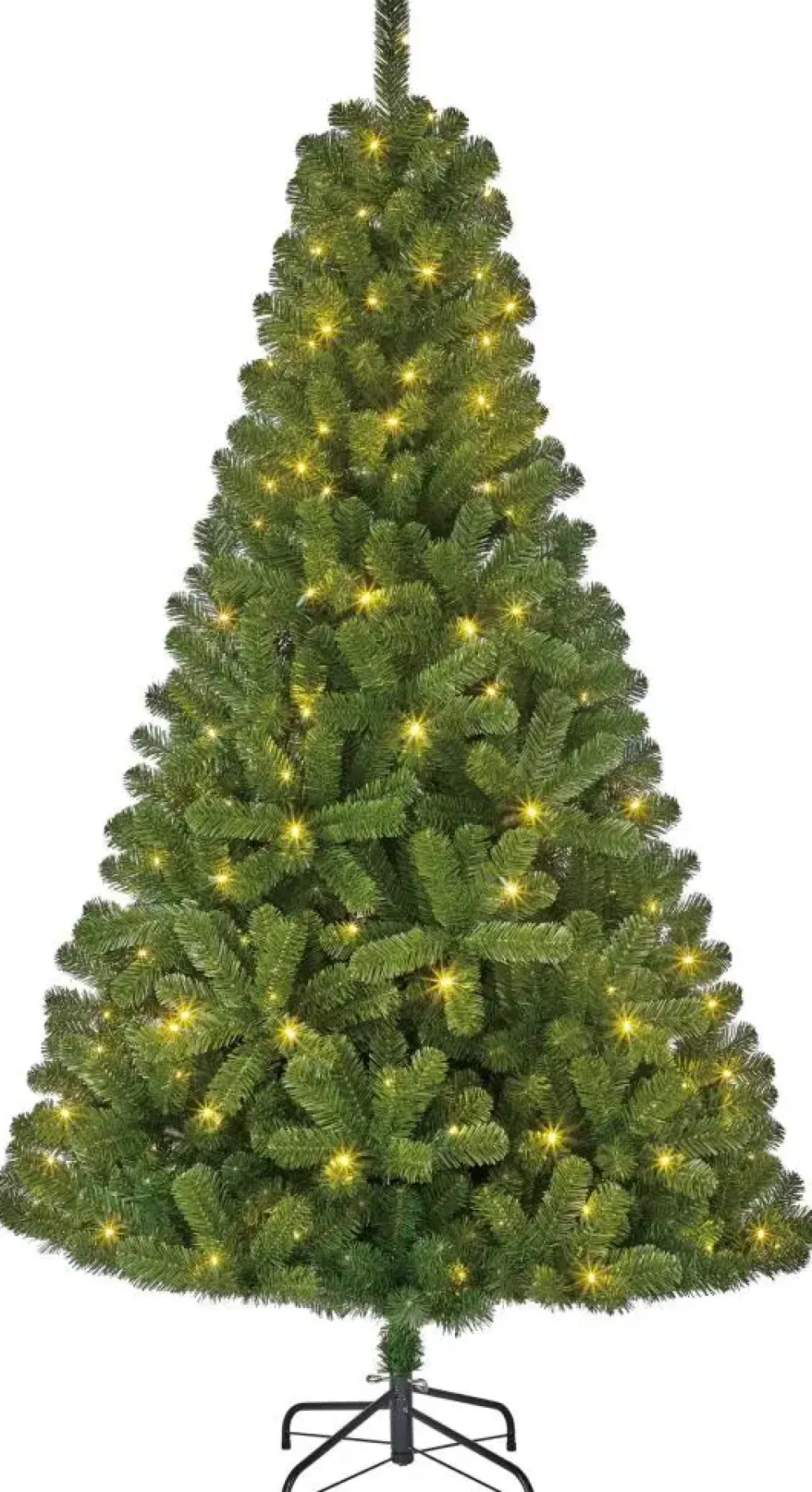 Black Box Trees Charlton verlichte kunstkerstboom groen 215cm - 360 lampjes
