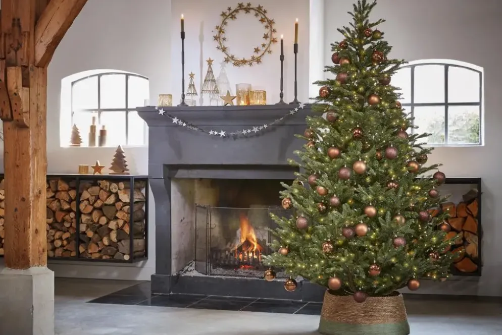 Black Box Trees frasier - kunstkerstboom 124x185 cm groen