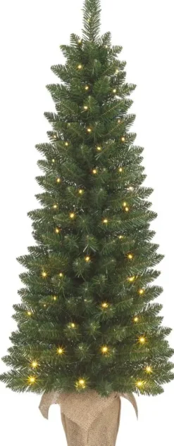 Black Box Trees Gerlos - kunstkerstboom met verlichting 51x120cm groen