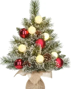 Black Box Trees Kaprun kerstboom met verlichting 45 cm