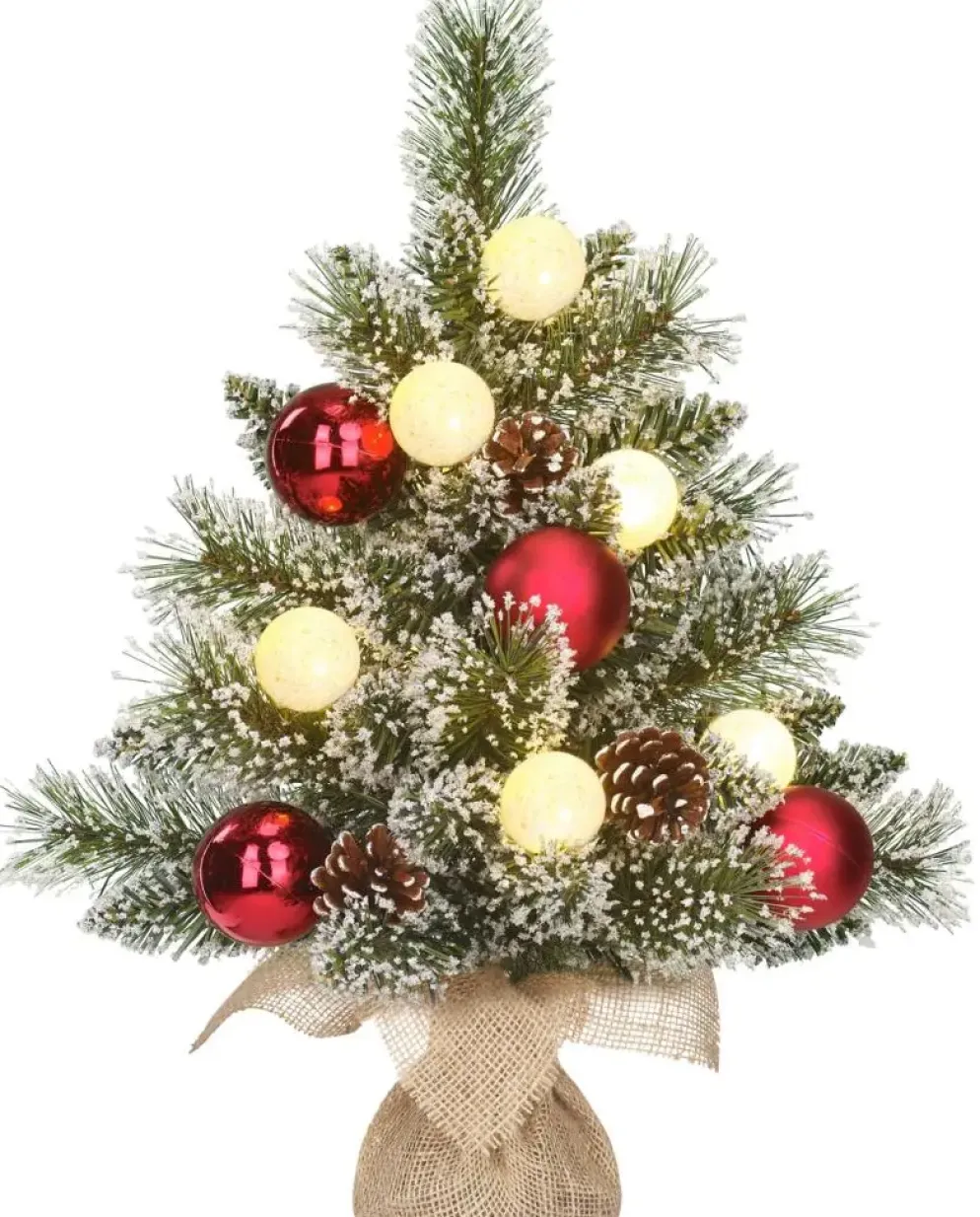 Black Box Trees Kaprun kerstboom met verlichting 45 cm