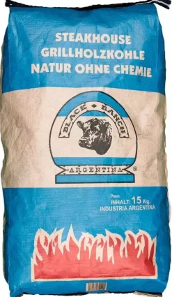 Black ranch quebracho blanco - houtskool zak 15 kg