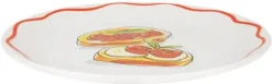 Blond Amsterdam bord aardewerk pasta collectie 18x2cm multi