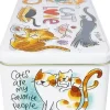 Blond Amsterdam koekblik rvs cat love 20x11x7cm multi