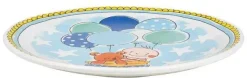 Blond Amsterdam ontbijtbord aardewerk it's a boy 22x2.5cm blauw