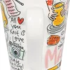 Blond Amsterdam xl mok aardewerk miss creativity 10x12.5cm multi