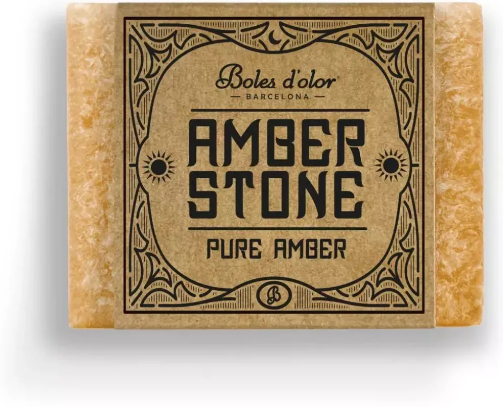 Boles d'olor amberblokje pure amber
