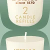 Bolsius cleanlight navulling vanilla & tonka bean