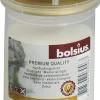 Bolsius gedenklicht nr.3 met deksel wit