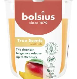 Bolsius geurglas small true scents mango