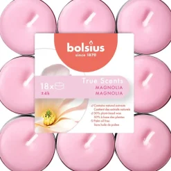Bolsius geurtheelicht true scents magnolia 18 stuks