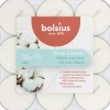 Bolsius geurtheelicht true scents fresh cotton 18 stuks