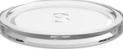 Bolsius onderzetter rond glas 11cm transparant