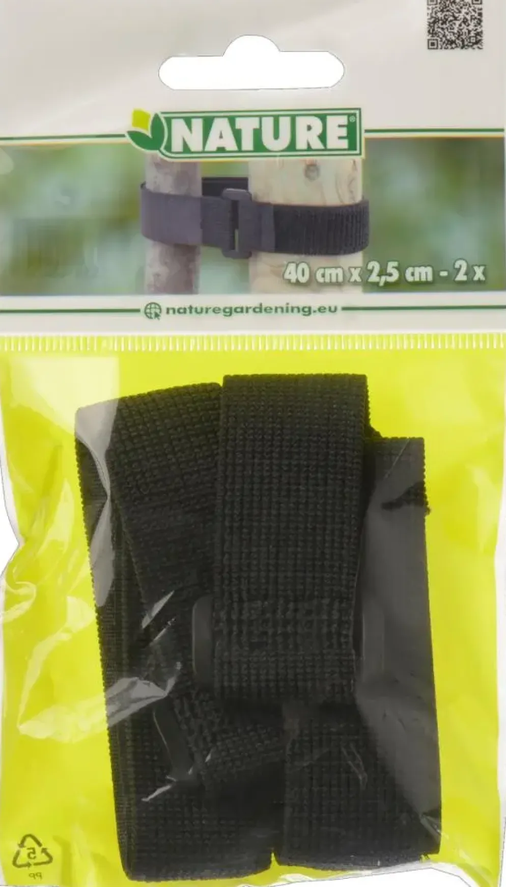 Boomband klittenband+gesp l40b2.5cm