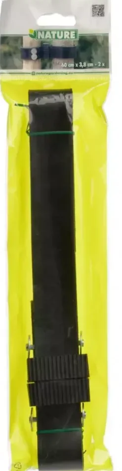 Boomband rubber/canv. l60b3.8cm 2st