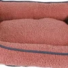 Boon divan teddy met bies 50x40cm roze