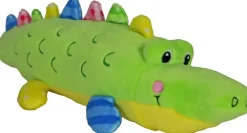 Boon hondenspeelgoed krokodil pluche+piep 28cm