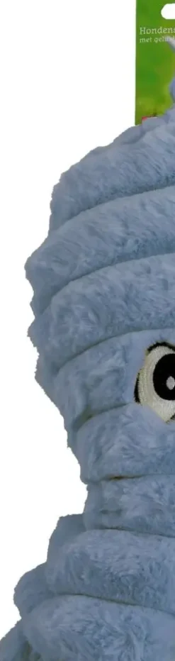 Boon hondenspeeltje octopus corduroy met piep blauw 65cm