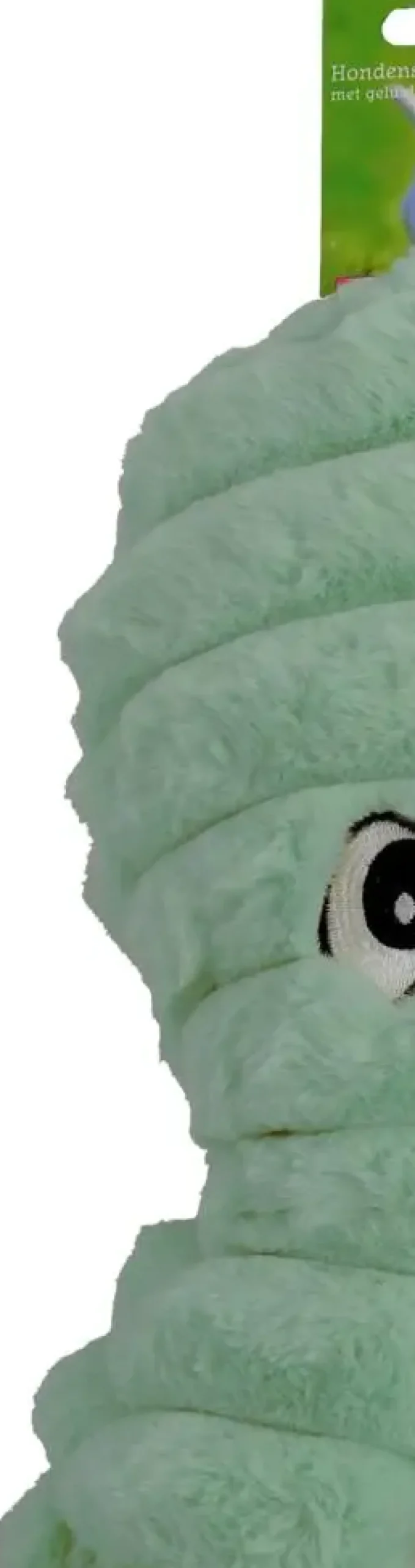 Boon hondenspeeltje octopus corduroy met piep groen 65cm