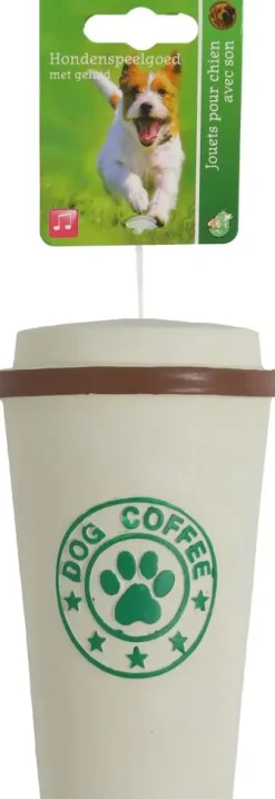 Boon Hond Speelg. hondenspeelgoed koffiebeker latex 15cm