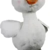 Boon hond speelgoed gans pluche wit met kroon en piep 38cm