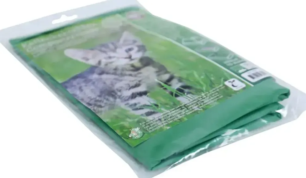 Boon hond speelgoed luiaard pluche met kerstmuts grijs 32cm