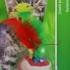 Boon Kattenspeelgoed foambal+veren 3.5cm