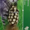 Boon kattenspeelgoed matabi muis+staart 5cm bruin