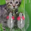 Boon kattenspeelgoed muis glimmend 4cm kaart a 2st