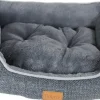 Boony divan linnenlook 50x40xm grijs