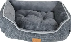 Boony divan linnenlook 50x40xm grijs