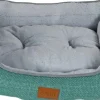 Boony divan linnenlook 50x40xm pastel groen