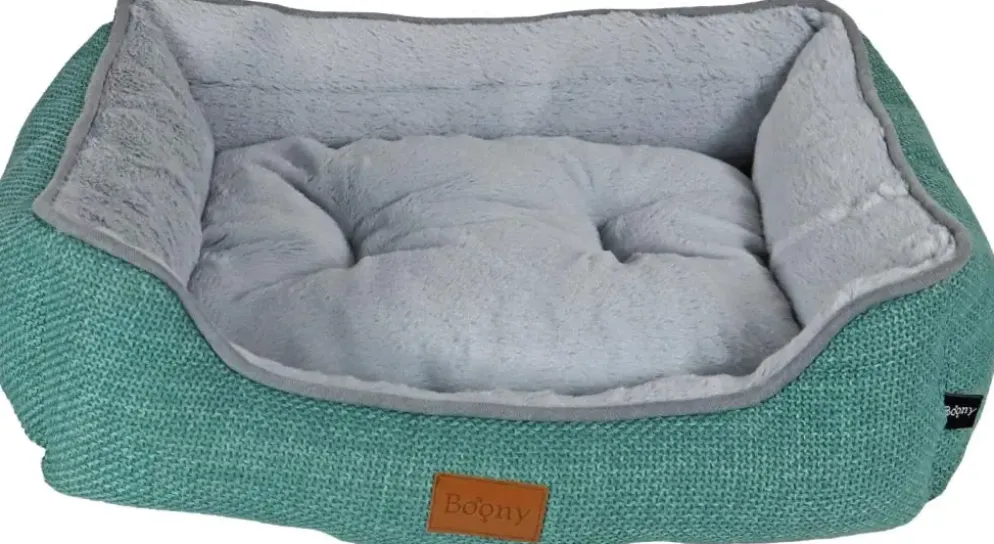 Boony divan linnenlook 50x40xm pastel groen