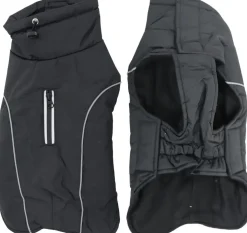 Boony hondenjas luxury waterproof zwart, 25 cm.