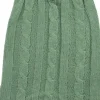 Boony hondenkabeltrui olijf 35cm groen