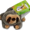 Boony hondenspeelgoed luiaard pluche eco met piep 16 cm