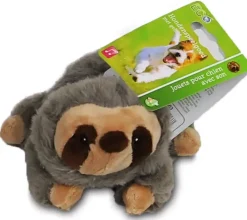 Boony hondenspeelgoed luiaard pluche eco met piep 16 cm