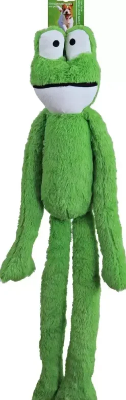 Boony hondenspeelgoed XXL kikker pluche met piep 75 cm