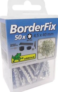 Borderfix Kruiskop schroeven h4.5b0.40cm 50st