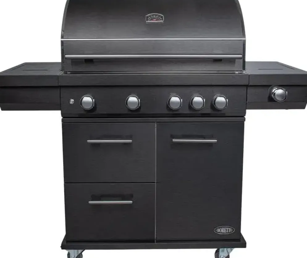 Boretti Imperatore nero gasbarbecue 4b