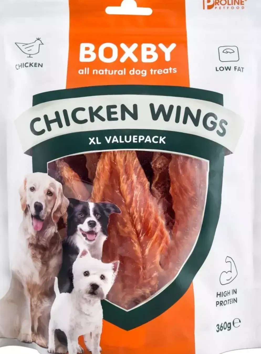 Boxby Chicken Wings XL Valuepack 360 gram