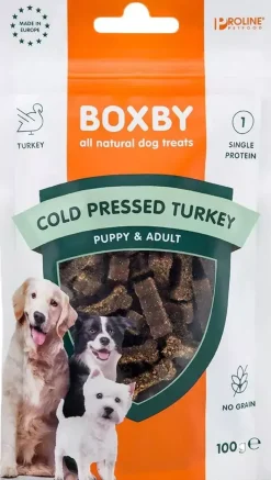 Boxby Cold Pressed kalkoen graanvrij 100 gram