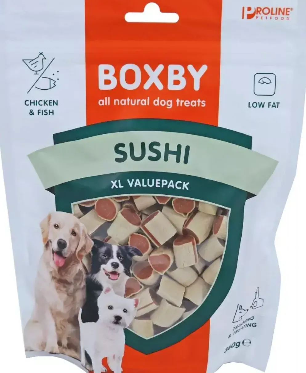 Boxby Sushi XL Valuepack kip & vis 360 gram