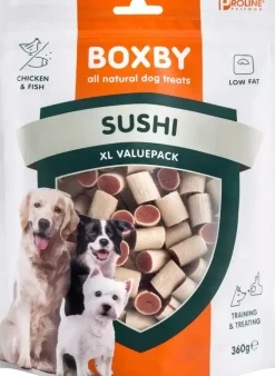 Boxby Sushi XL Valuepack kip & vis 360 gram