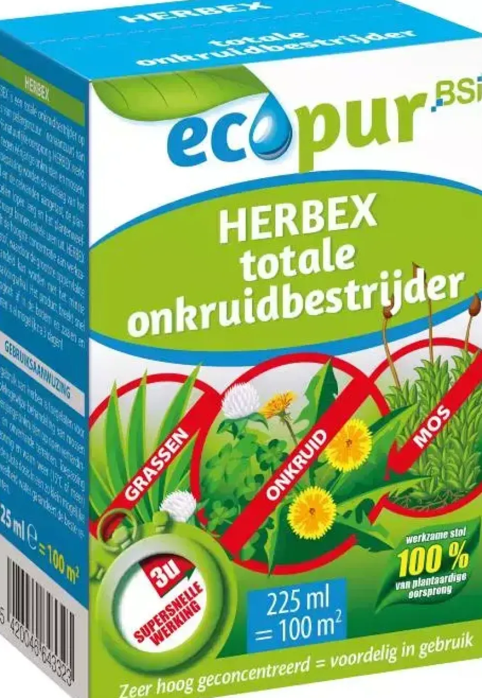 BSI Ecopur herbex 225 ml onkruidbestrijding