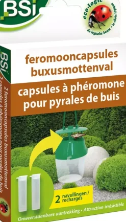 BSI Navulling Feromooncaps buxusmottenval 2-pack